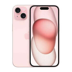 Apple iPhone 15 128GB - Rózsaszín + Hydrogél fólia kép
