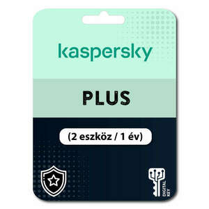 Kaspersky Plus (EU) (2 eszköz / 1 év) (Elektronikus licenc) kép