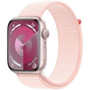 Apple Watch Series 9 GPS (45mm) Okosóra - Rózsaszín Aluminium Tok... kép