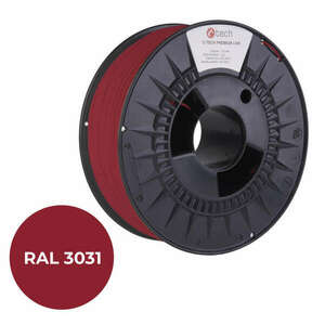 C-TECH Premium Line, PLA, 1.75 mm, 1 kg, Piros filament kép