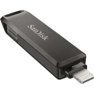 Sandisk 128GB USB C/Apple Lightning iXPAND LUXE Fekete (186553) F... kép