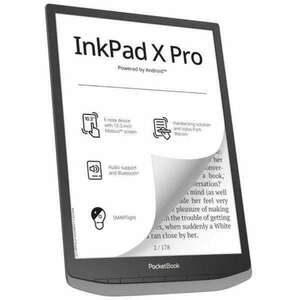 POCKETBOOK e-Reader PB1040D-M-WW INKPad X Metálszürke (10, 3" E-In... kép
