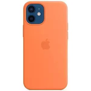 Tok Apple iPhone 12 mini Silicone Case with MagSafe - Orange (MHKN3ZM/A) kép