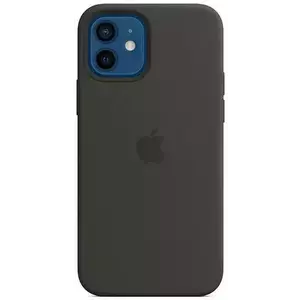 Tok Apple iPhone 12 | 12 Pro Silicone Case with MagSafe - Black MHL73ZM/A kép