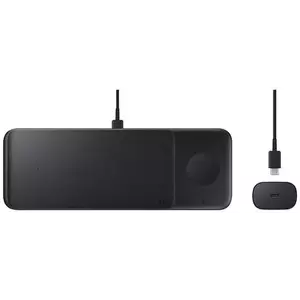 Töltő Samsung Inductive Wireless Charger Trio 9W black (EP-P6300TB) kép