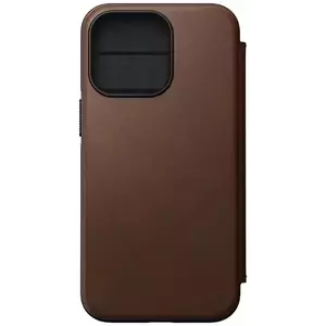 Tok Nomad MagSafe Rugged Folio, brown - iPhone 13 Pro (NM01074885) kép