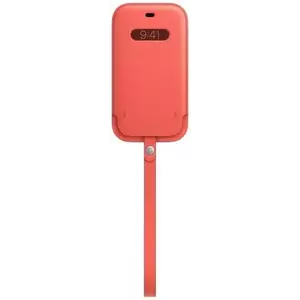 Tok Apple MHYA3ZM/A iPhone 12/12 Pro MagSafe pink Leather Case (MHYA3ZM/A) kép