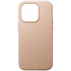 Tok Nomad Modern Leather MagSafe Case, natural - iPhone 14 Pro (NM01228585) kép