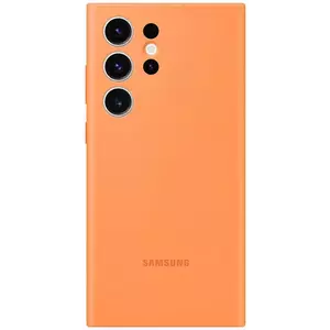 Tok Samsung Silicone case for Samsung Galaxy S23 Ultra Orange (EF-PS918TOEGWW) kép