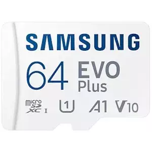 Memóriakártya Samsung micro SDXC 64GB EVO Plus + SD adapter (MB-MC64KA/EU) kép