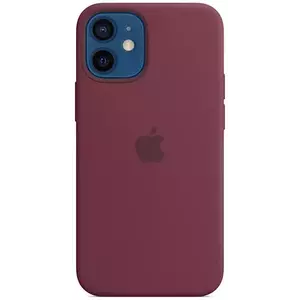 Tok iPhone 12 mini Silicone Case with MagSafe Plum/SK (MHKQ3ZM/A) kép