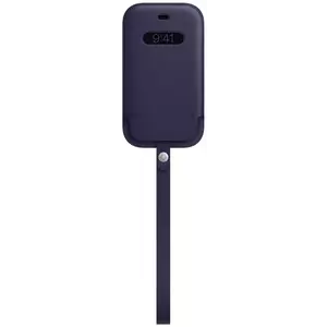 Tok iPhone 12 mini Leather Sleeve wth MagSafe D.Violet (MK093ZM/A) kép