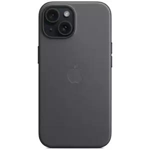 Tok Apple iPhone 15 FineWoven Case with MS - Black kép