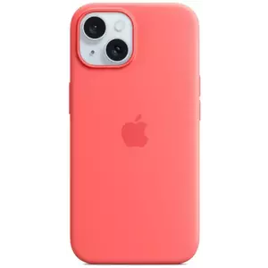 Tok Apple iPhone 15+ Silicone Case with MS - Guava kép