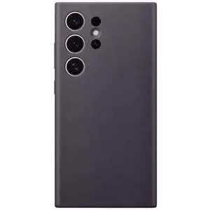 Tok Samsung S24 Ultra Dark Violet Vegan Leather Back Cover kép