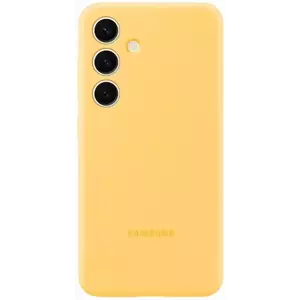 Tok Samsung Silicone back cover S24 Yellow kép