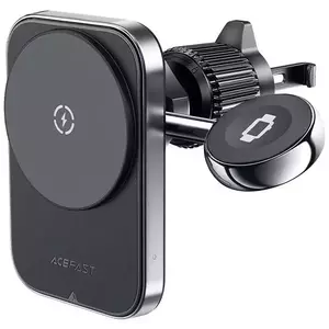 Tartó Acefast Wireless charging car holder 2in1 D18 (black) kép