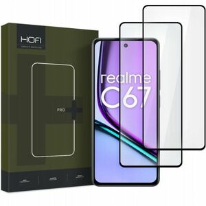 HOFI Glass Pro Full Screen 2x üvegfólia Realme C67 4G, fekete kép