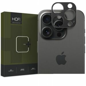 HOFI Alucam Pro üvegfólia kamerára iPhone 15 Pro / 15 Pro Max, fekete kép
