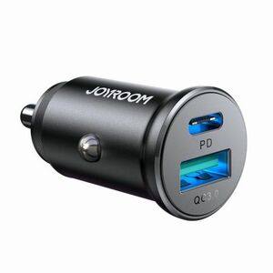 Joyroom JR-CCN05 autós töltő USB / USB-C 30W, fekete kép