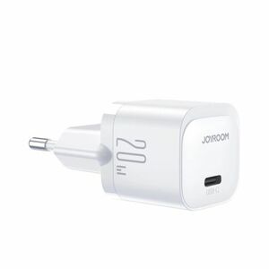 Joyroom JR-TCF02 hálózati töltő adapter USB-C 20W + kábel USB-C, fehér kép