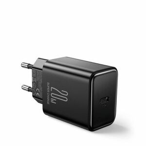 Joyroom JR-TCF06 hálózati töltő adapter USB-C 20W + kábel USB-C, fekete kép