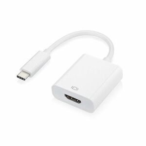 MG adapter USB-C / HDMI 4K 0.25m, fehér kép