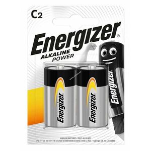 Energizer Alkaline Power bébi C LR14 baby elem, 2db/csomag - Kiárusítás! kép