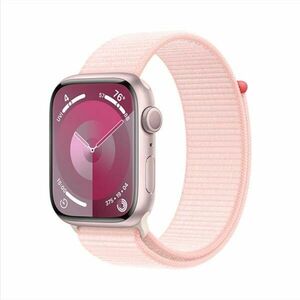 Apple Watch Series 9 GPS 41mm rózsaszín Aluminium Case Light rózsaszín Sport Loop-pal kép