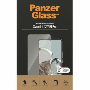 Védőüveg PanzerGlass UWF AB for Xiaomi 12T Pro/12T, fekete kép
