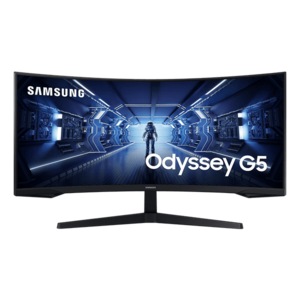 Samsung Odyssey G5 34 UWQHD VA ívelt gamer monitor (LC34G55TWWPXEN) kép