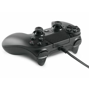 Spartan Gear Hoplite vezetékes kontroller - PS4 kompatibilis, fekete kép