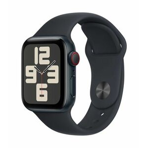 Apple Watch SE2 v2 GPS + Cellular 40mm (MRG73QH/A) ÉJFEKETE ALUMÍNIUMTOK, ÉJFEKETE SPORTSZÍJ - S/M kép