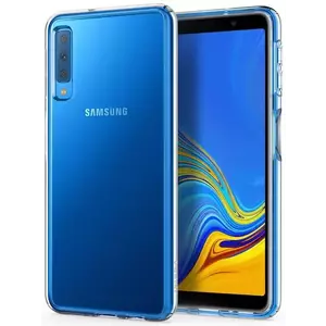 Tok SPIGEN - Samsung Galaxy A7 2018 Case Liquid Crystal, Crystal Clear (608CS25751) kép