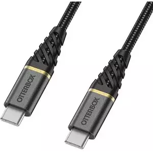 Kábel Otterbox Premium Cable USB C-C 1M USB-PD black (78-52677) kép