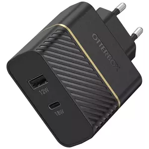Töltő Otterbox EU Wall Charger 30W - USB-C 18W + USB-A 1 black (78-52723) kép