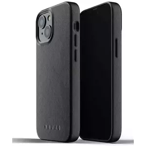 Tok MUJJO Full Leather Case for iPhone 13 mini - Black (MUJJO-CL-019-BK) kép