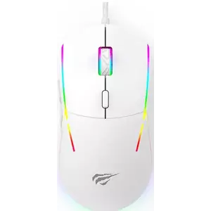 Játékegér Havit MS961 RGB Gaming Mouse 1200-12000 DPI (white) kép