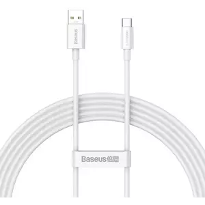 Kábel Baseus Superior Series Cable USB to USB-C, 65W, PD, 2m (white) kép