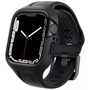 Óraszíj Spigen Liquid Air Pro, black - Apple Watch 8/7 41mm (ACS04190) kép