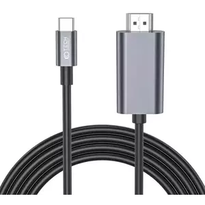 Kábel TECH-PROTECT ULTRABOOST CABLE TYPE-C TO HDMI 4K 60HZ 200CM BLACK (9490713934753) kép