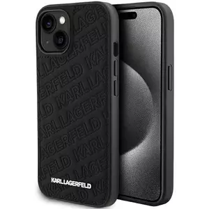 Tok Karl Lagerfeld KLHCP15MPQKPMK iPhone 15 Plus 6.7" black hardcase Quilted K Pattern (KLHCP15MPQKPMK) kép