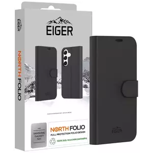 Tok Eiger North Folio Case for Samsung S24 in Black kép
