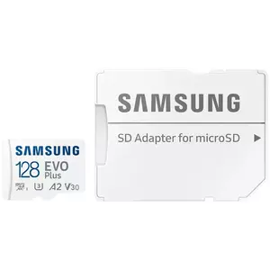 Memóriakártya Samsung micro SDXC 128GB EVO Plus card + SD adapter kép