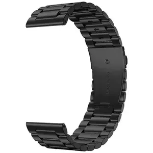 Óraszíj Colmi Smartwatch Strap, Stainless Steel, Black, 22mm kép