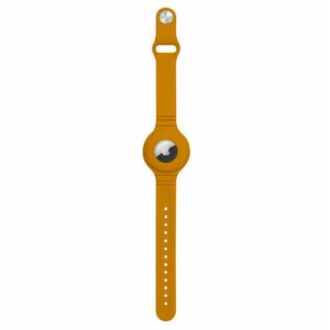 Silicone flexible case wristband Apple AirTag - orange kép