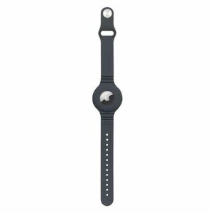 Silicone flexible case wristband Apple AirTag - grey kép