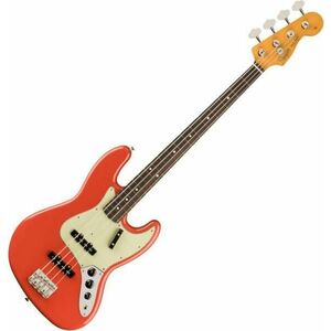 Vintera II 60s Jazz Bass RW Fiesta Red kép