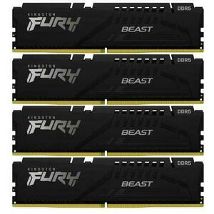 FURY Beast 64GB (4x16GB) DDR5 5200MHz KF552C40BBK4-64 kép