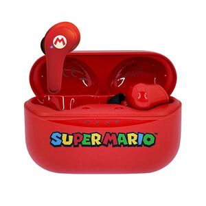 Vezeték nélküli fülhallgató gyerekeknek OTL Technologies Super Mario, piros kép